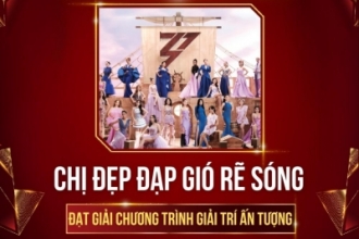 Chị Đẹp Đạp Gió Rẽ Sóng xuất sắc đoạt giải thưởng VTV Awards 2023