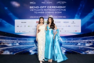 Hoa hậu Hoàn vũ Việt Nam Bùi Xuân Hạnh đại diện Việt Nam tham gia Miss Cosmo 2024