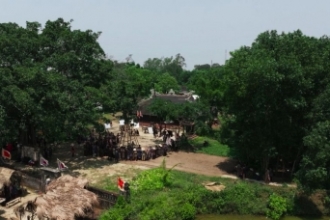 Bối cảnh làng cổ 500 năm có miếu cây thị 600 tuổi trong phim kinh dị ‘Cám’